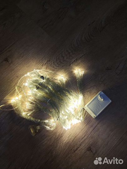 Гирлянда 2*2м теплый цвет