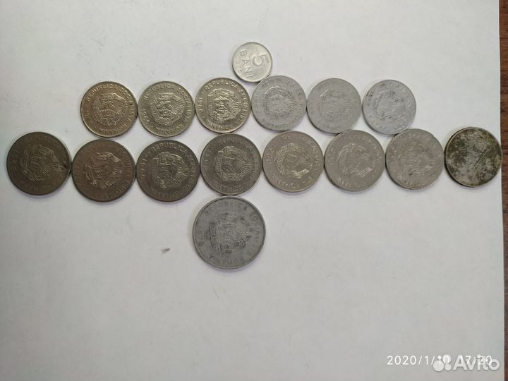 Монеты Румынии