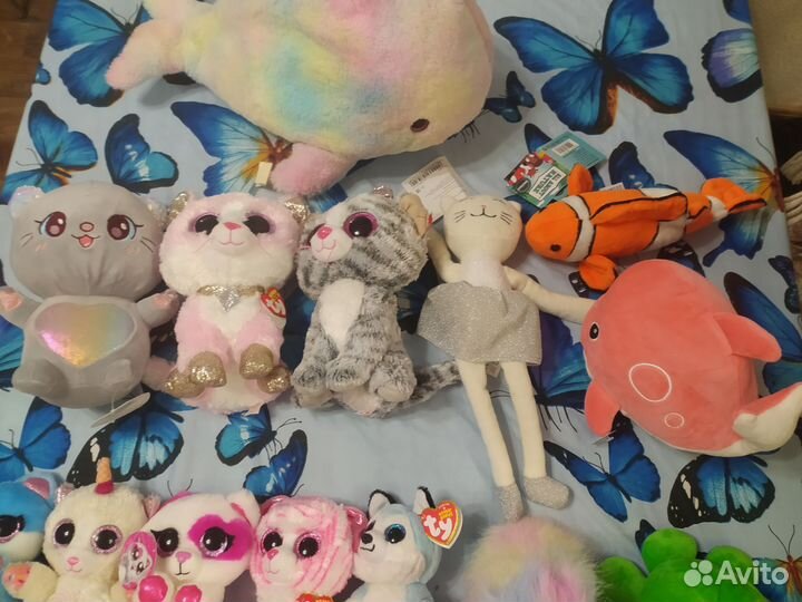 Игрушки мягкие новые с этикеткой на подарок