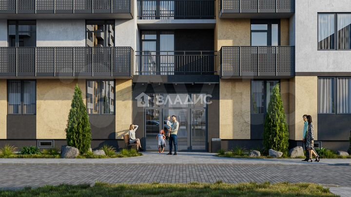 1-к. квартира, 39,9 м², 1/9 эт.