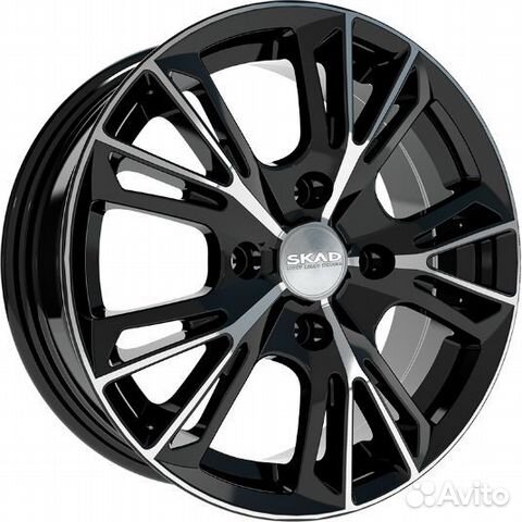 R15 4x100 6J ET45 D54,1 Скад Монреаль алмаз