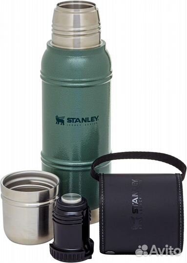 Термос Stanley QuadVac 1л зеленый