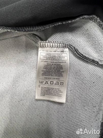 Спортивное зип худи adidas