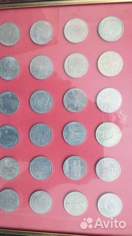 Металлические рубли СССР купить в Новокузнецке | Хобби и отдых | Авито