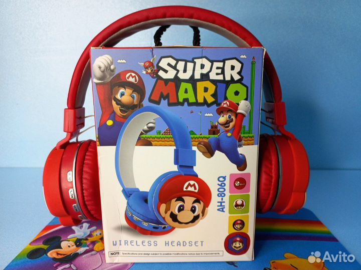 Блютуз наушники Марио Игры из Денди