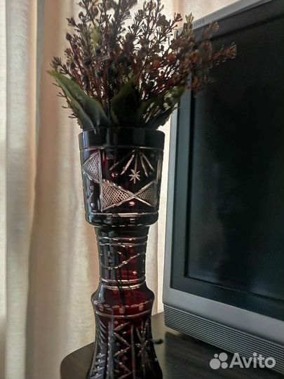 Ваза кубок, фужеры,стаканы