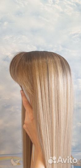 Парик на сетке длинный