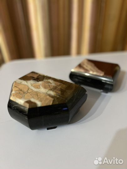 Шкатулки из натурального камня новые