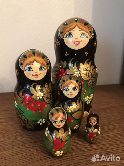 Русская матрёшка. 5 мест