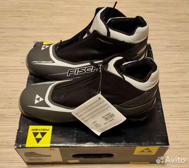 Лыжные новые ботинки Fischer RC3 classic 40-41,42