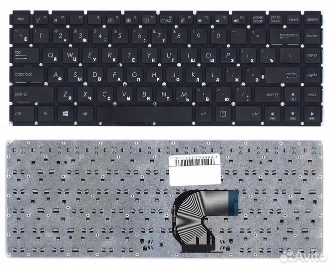 Клавиатура Asus E403 E403SA E403NA черная