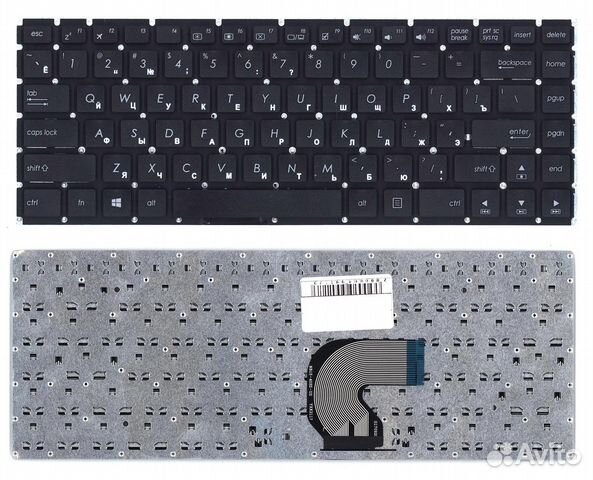 Клавиатура Asus E403 E403SA E403NA черная