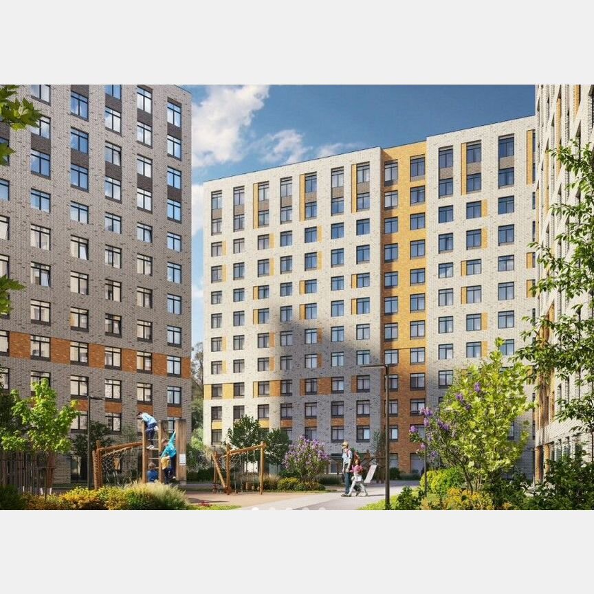 1-к. квартира, 36,3 м², 3/13 эт.