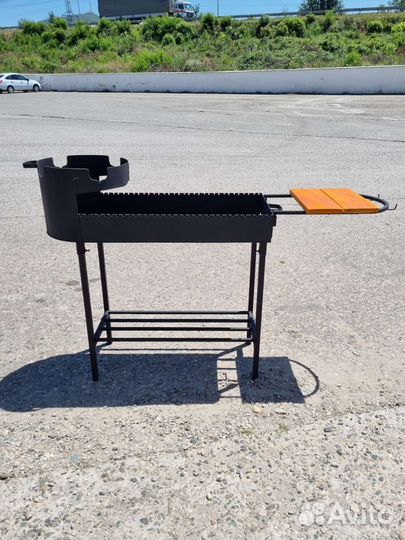 Мангал с подставкой под казан