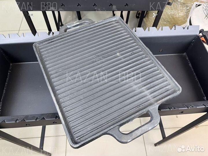 Решетка-противень гриль чугунная