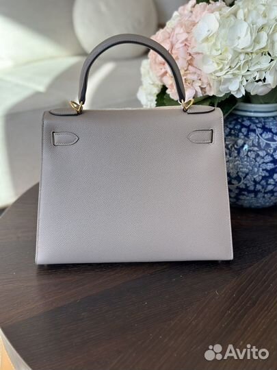 Сумка hermes kelly 28 оригинал новая