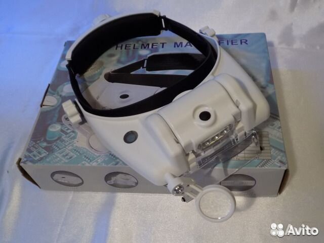 Очки бинокулярные маска лупа налобная сверхмощная