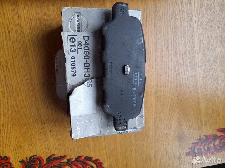 Тормозные колодки nissan