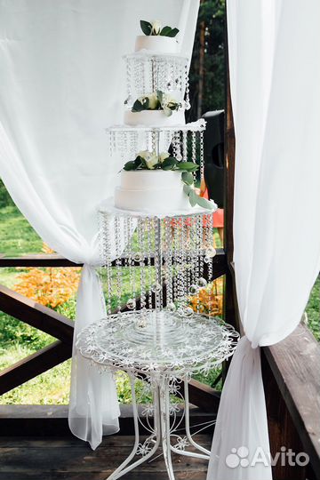 Этажерка для торта из оргстекла