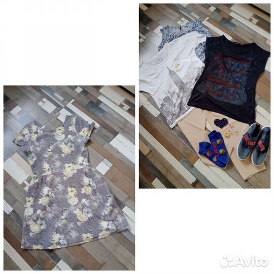 Вещи для девочки пакетом р 152-158