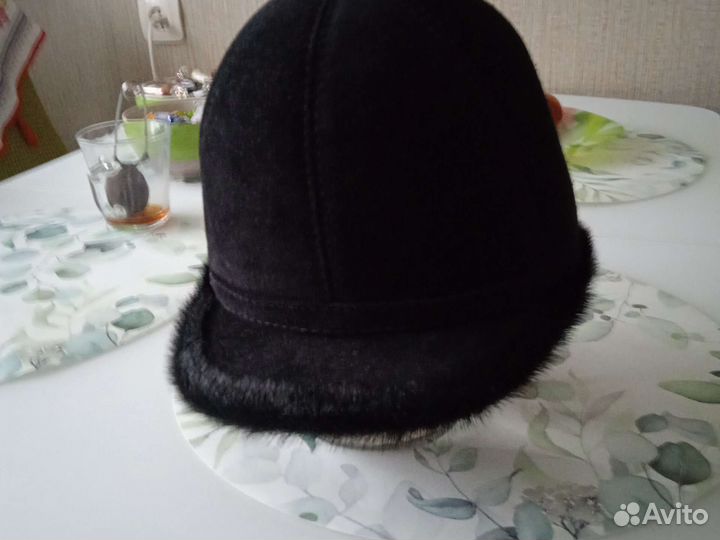 Кепка женская замшевая