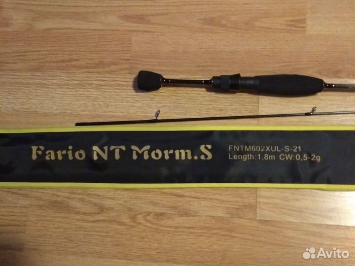 Спиннинг Fario NT Morm.S 1,8m. 0,5-2gr