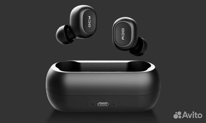 Беспроводные наушники XIaomi QCY T1C Black