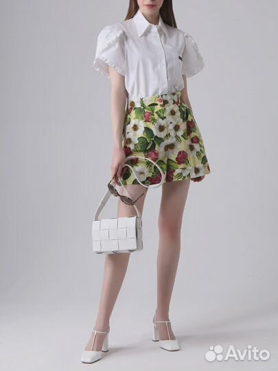 Шорты с принтом Dolce & Gabbana