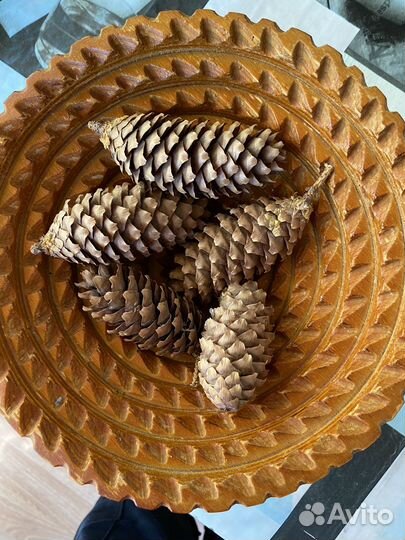 Ваза деревянная