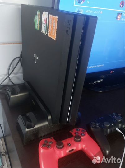 Sony playstation 4 PS4 pro 1tb с играми