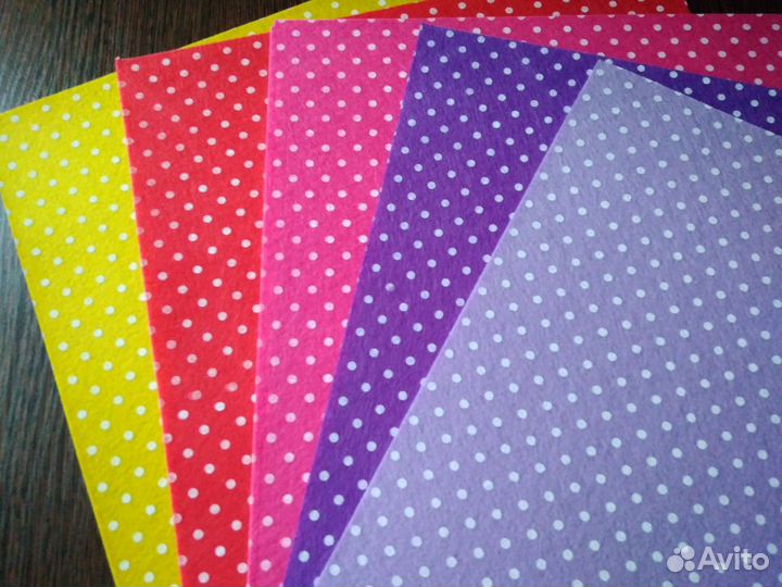 Фетр с рисунком