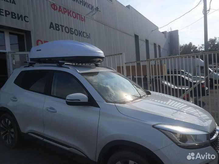 Багажник автобокс на крышу автомобиля Ниссан Nissa