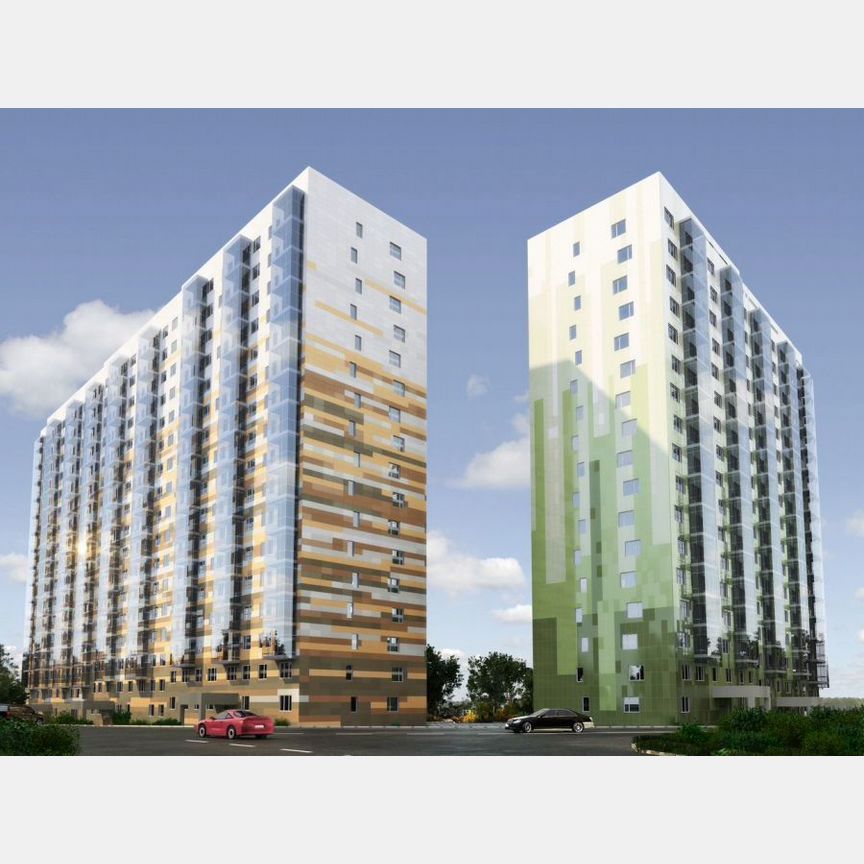 2-к. квартира, 77 м², 6/17 эт.