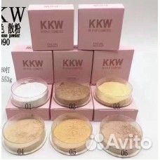 Пудра MAC и Рассыпчатая прозрачная пудра kylie KKW