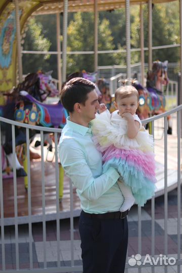 Платье на девочку 74 80