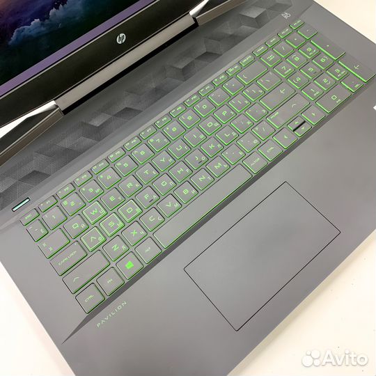 Игровой ноутбук HP 17.3/I7/RTX2060