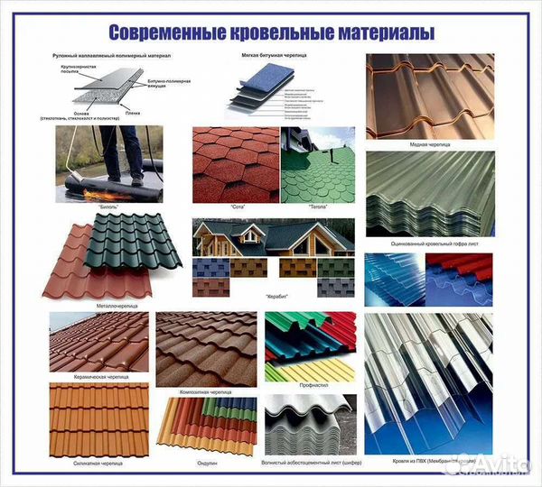 Металлочерепица, профнастил С8 /С20/С21/С35/С45