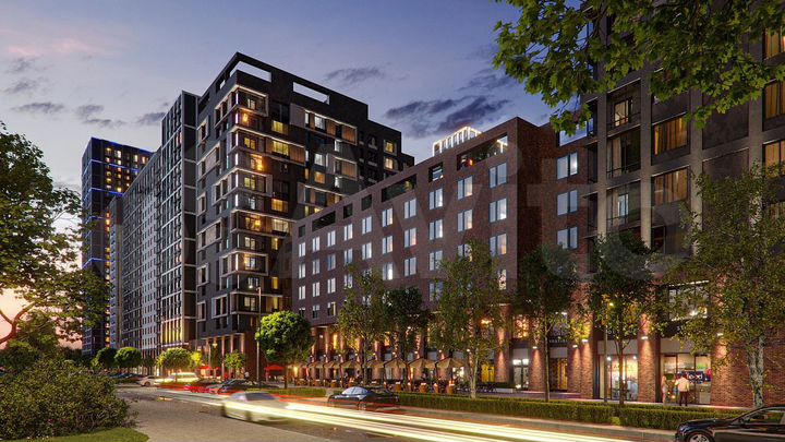 2-к. квартира, 64,5 м², 15/20 эт.