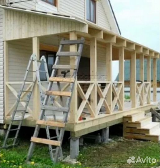 Терраса, веранда под ключ арт9