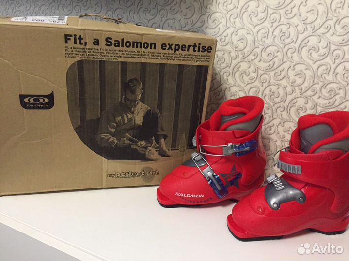 Лыжи и ботинки Salomon