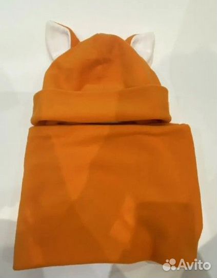 Шапка и снуд для девочки 46 48
