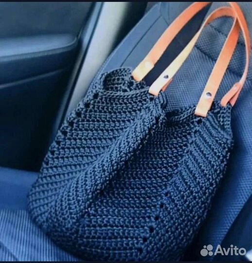 Вяжу на заказ сумочки и рюкзаки