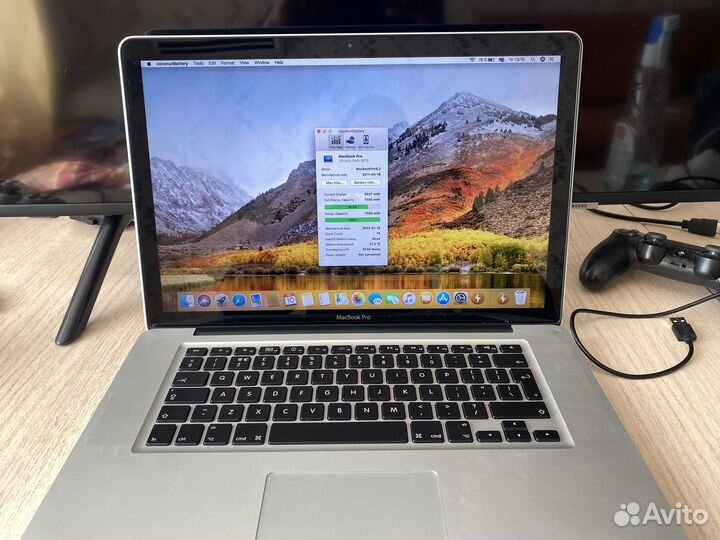 Macbook pro 15 A1286 SSD Win10