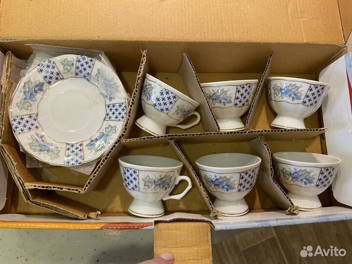 Кофейный сервиз 12 предметов