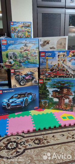 Новый lego City 60302; новый Lego Technic 42124