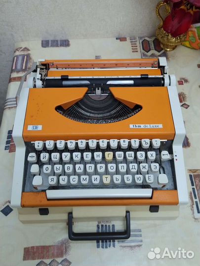 Печатная машинка unis tbm de Luxe