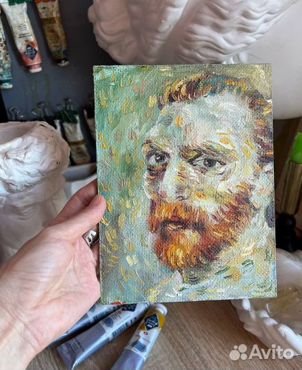 Картина маслом портрет художник ван гог