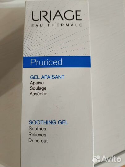 Успокаивающий гель uriage pruriced