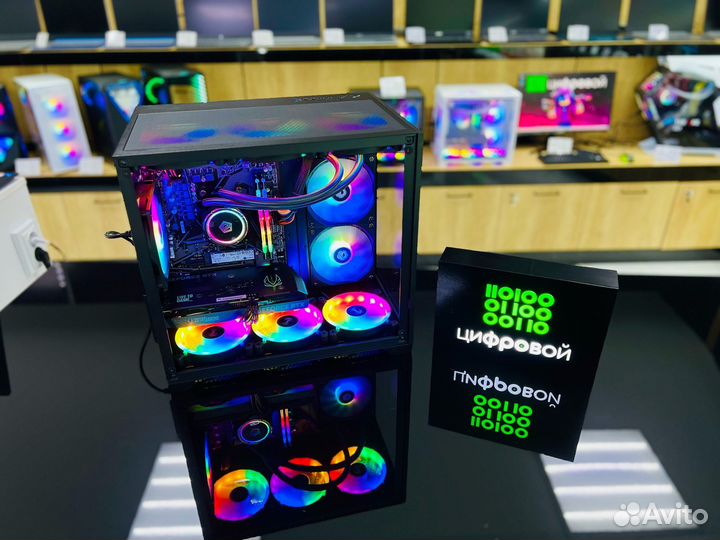 Игровой Пк AMD ryzen 5 5600X/RTX 4060/DDR4-16