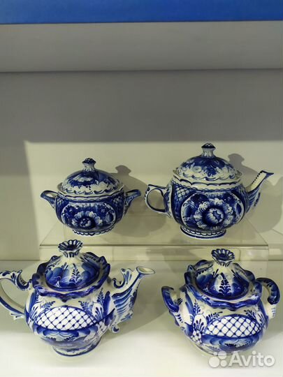 Фарфоровая посуда Гжель